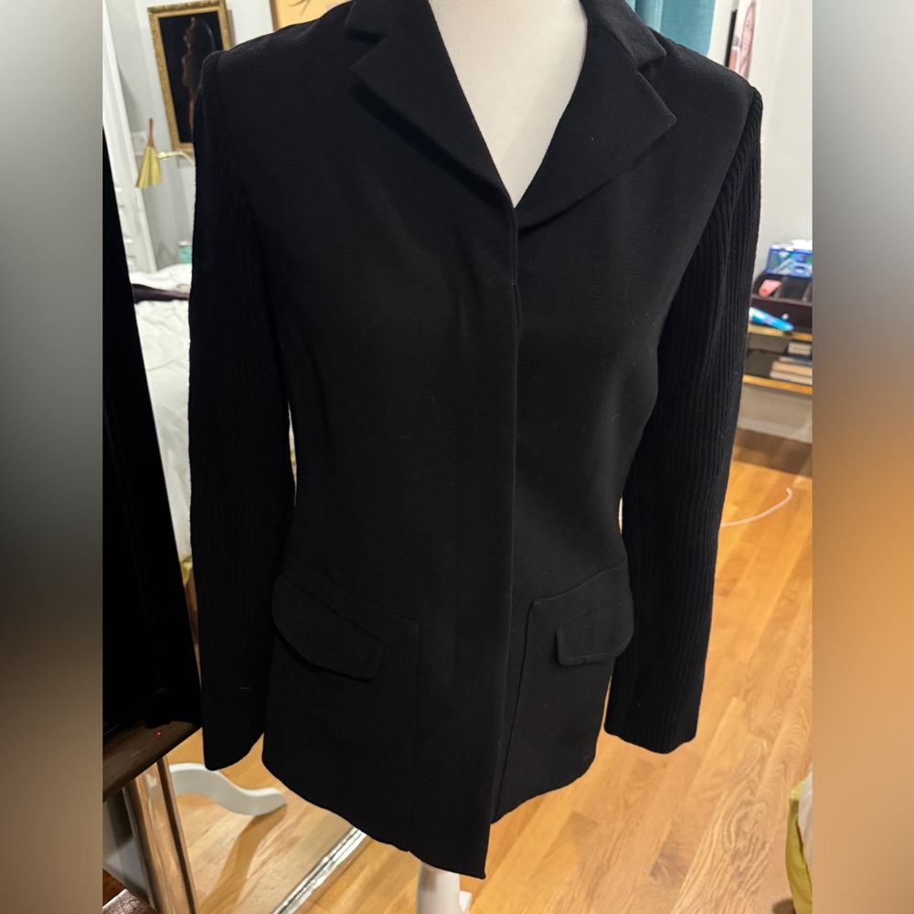 Marc Jacobs  Look Italian made 100% virgin wool knit sweater Jacket